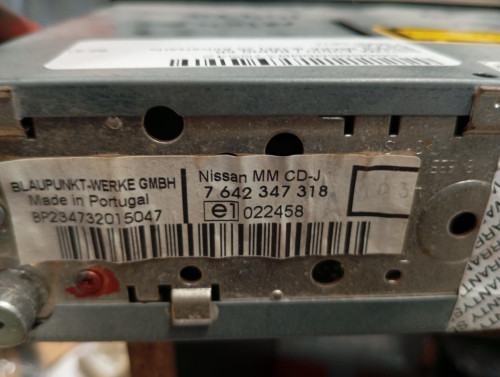  SISTEMA AUDIO / RADIO CD Nissan MICRA (K12E) 