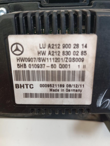 MANDO CLIMATIZADOR MERCEDES-BENZ CLASE E (BM 207) COUPE 