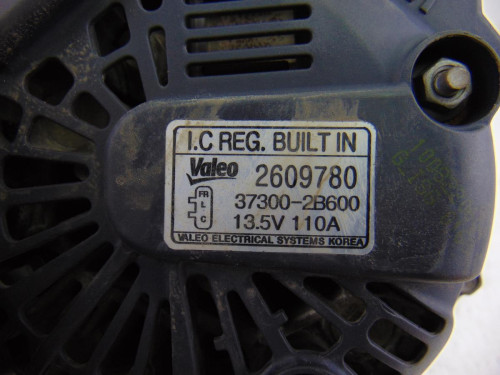  ALTERNADOR KIA SPORTAGE (SL) 
