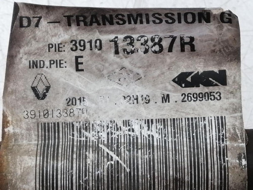  TRANSMISION DELANTERA IZQUIERDA RENAULT MEGANE III BERLINA 5P 