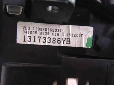CUADRO INSTRUMENTOS, OPEL, MERIVA