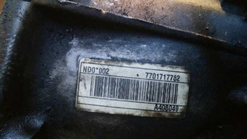  CAJA CAMBIOS, RENAULT, SCENIC II (JM) 