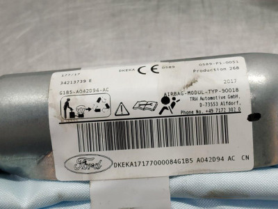 AIRBAG CORTINA DELANTERO DERECHO, FORD, KA+ (CDU)