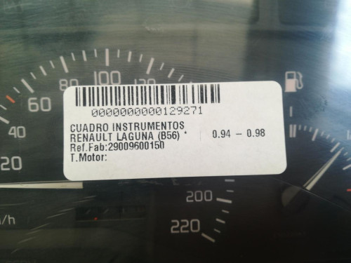 CUADRO INSTRUMENTOS 