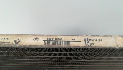 CONDENSADOR / RADIADOR AIRE ACONDICIONADO Renault MEGANE II BERLINA 5P 