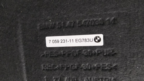 TAPA MALETERO BMW SERIE 1 BERLINA (E81/E87) 