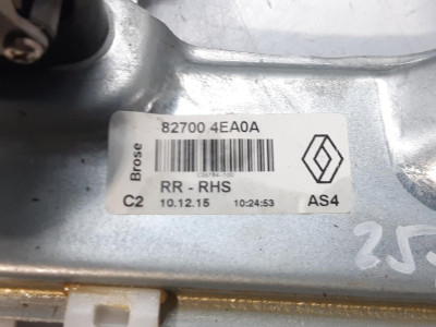 ELEVALUNAS TRASERO DERECHO, RENAULT, KADJAR