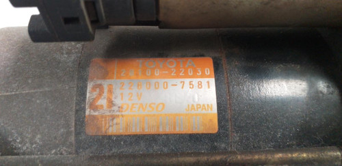  MOTOR ARRANQUE TOYOTA COROLLA (E12) 