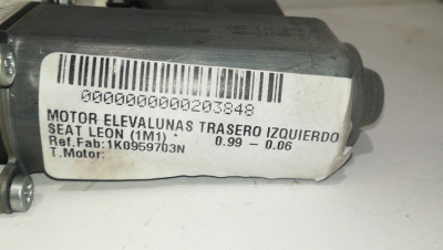 MOTOR ELEVALUNAS TRASERO IZQUIERDO
