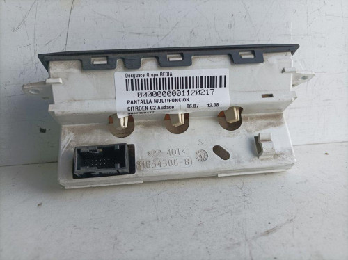  PANTALLA MULTIFUNCION CITROEN C2 