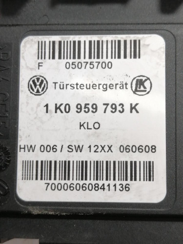  ELEVALUNAS DELANTERO IZQUIERDO VOLKSWAGEN GOLF V (1K1)(10.2003) 