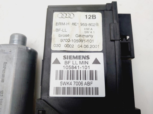 MOTOR ELEVALUNAS DELANTERO DERECHO Audi A4 BERLINA (8E) 