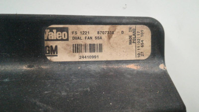 ELECTROVENTILADOR, OPEL, VECTRA C BERLINA