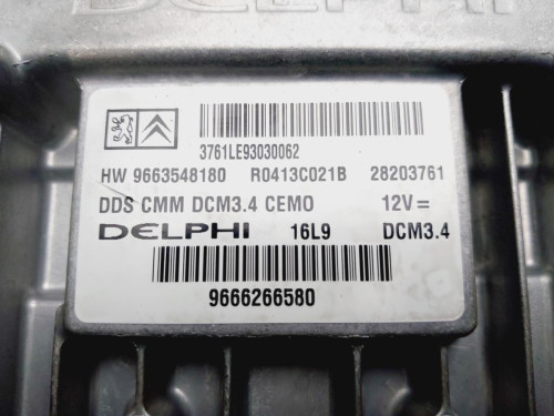 Блок управления двигателем (ЭБУ) Citroen C5 BERLINA 