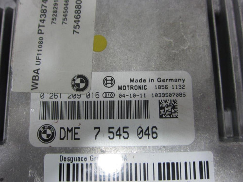CENTRALITA MOTOR UCE BMW SERIE 1 BERLINA (E81/E87) 