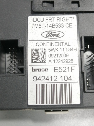  ELEVALUNAS DELANTERO DERECHO, FORD, C-MAX (CB3)(2007) 
