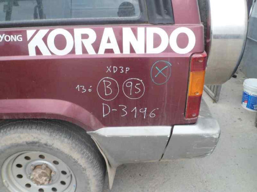 SSANGYONG — Donor Vehicle for Used Parts 
