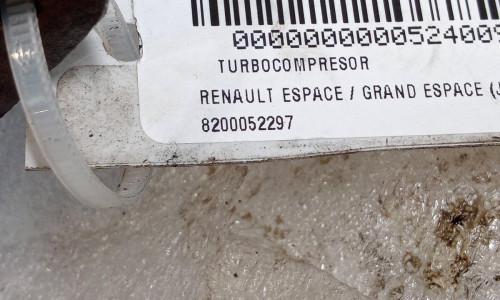  TURBOCOMPRESOR RENAULT ESPACE /GRAND ESPACE (JE0) 