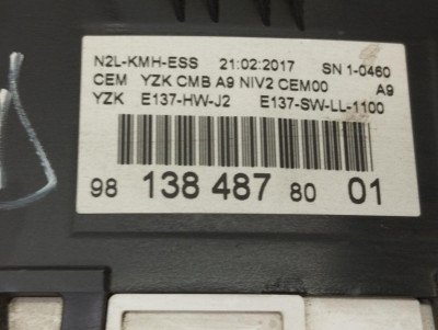 CUADRO INSTRUMENTOS, PEUGEOT, 208