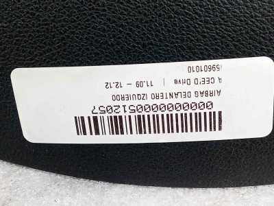 AIRBAG DELANTERO IZQUIERDO, KIA, CEED (ED)