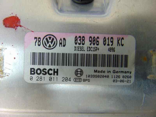  CENTRALITA MOTOR UCE, VOLKSWAGEN, PASSAT VARIANT (3B6) 