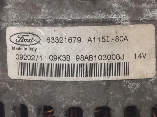  ALTERNADOR, FORD, FOCUS BERLINA (CAK) 
