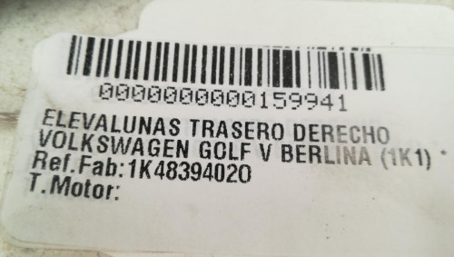  ELEVALUNAS TRASERO DERECHO 