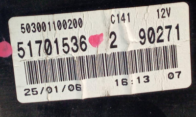 CUADRO INSTRUMENTOS, FIAT, III EVO PUNTO (199)