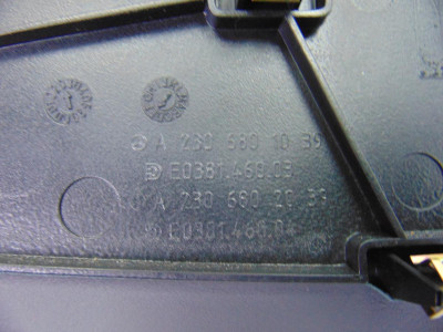 CONSOLA CENTRAL, MERCEDES-BENZ, SL (BM 230) ROADSTER