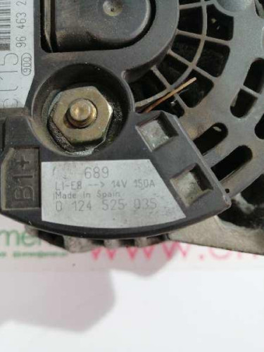 ALTERNADOR, CITROEN, C4 BERLINA 
