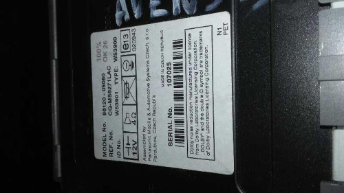  SISTEMA AUDIO / RADIO CD 