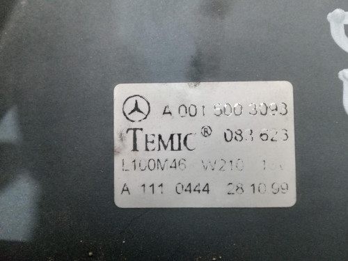  ELECTROVENTILADOR MERCEDES-BENZ CLASE E (BM 207) COUPE 