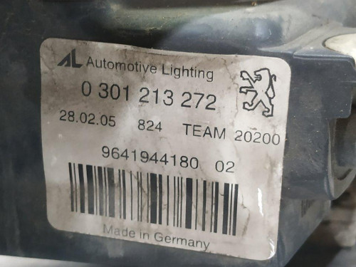  FARO DERECHO, PEUGEOT, 407 