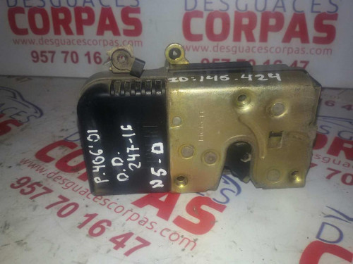 CERRADURA PUERTA DELANTERA DERECHA Peugeot 406 BERLINA (S1/S2) 