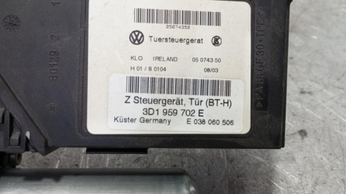 MOTOR ELEVALUNAS DELANTERO DERECHO, VOLKSWAGEN, PHAETON (3D2/3D8)
