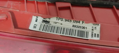 PILOTO TRASERO DERECHO, SEAT, LEON (1P1)