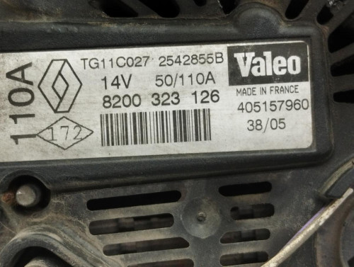  ALTERNADOR Renault MEGANE II BERLINA 5P 