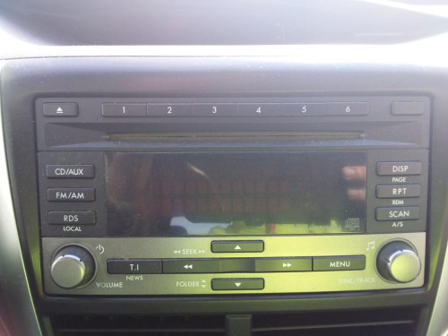SISTEMA AUDIO / RADIO CD SUBARU FORESTER (S12/SH) 