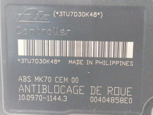  ABS, CITROEN, C3 