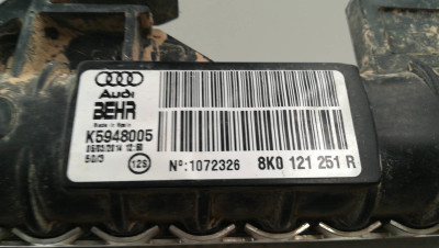 RADIADOR AGUA, AUDI, A4 BERLINA (8K2)