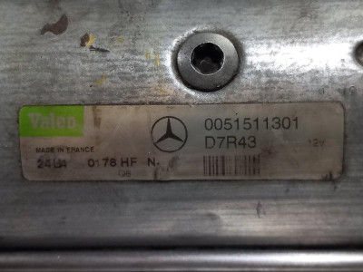 MOTOR ARRANQUE, MERCEDES-BENZ, CLASE C (BM 204) BERLINA