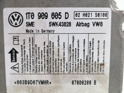 CENTRALITA AIRBAG, VOLKSWAGEN, TOURAN (1T2)