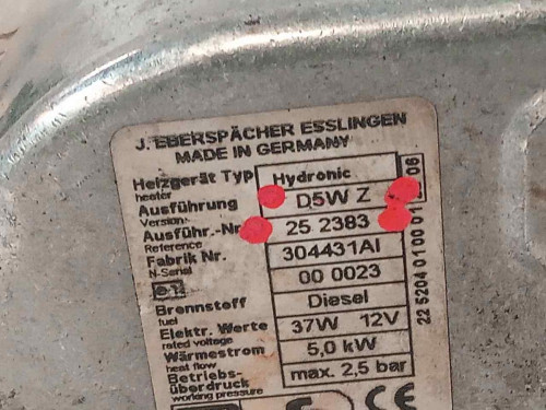  CAJA PRECALENTAMIENTO, MAZDA, 5 BERLINA (CR) 