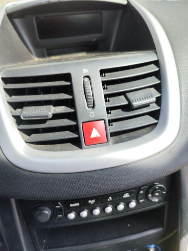 WARNING Peugeot 207 