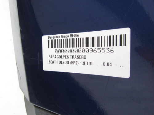 PARAGOLPES TRASERO 