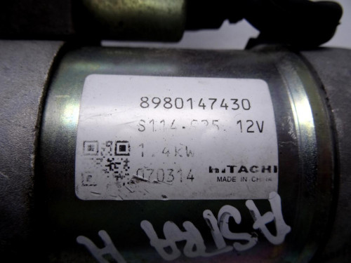  MOTOR ARRANQUE, OPEL, ASTRA H BERLINA 