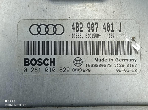 CENTRALITA MOTOR UCE Audi A6 BERLINA (4B2) 