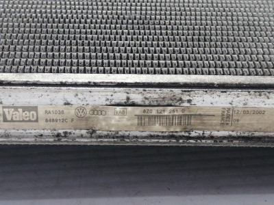 RADIADOR AGUA, AUDI, A2 (8Z)