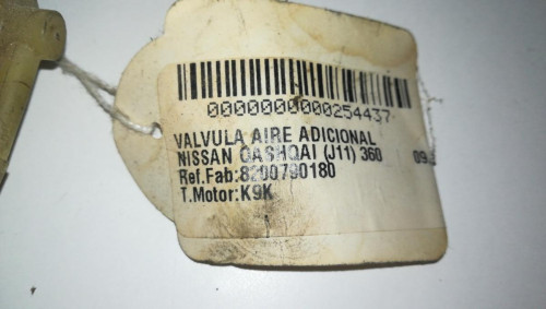 VALVULA AIRE ADICIONAL NISSAN QASHQAI (J11E) 