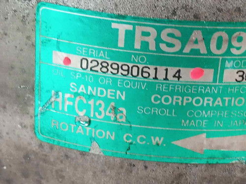  COMPRESOR AIRE ACONDICIONADO HONDA CIVIC BERLINA 3 PUERTAS (EP) 